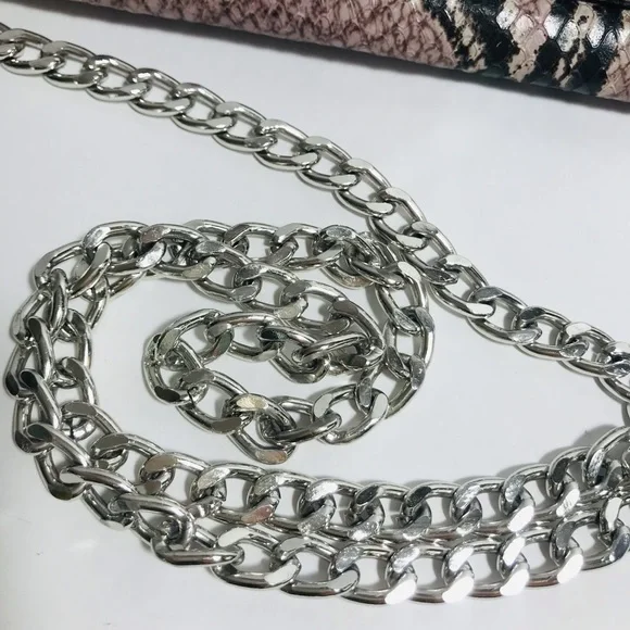 Marina Rinaldi Snakeskin Crossbody Clutch Bag - Picture 11 of 15